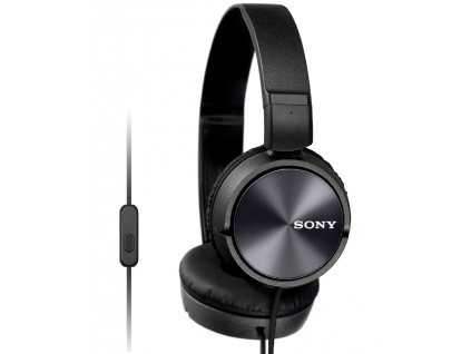 SONY sluchátka MDR-ZX310AP, handsfree, černé