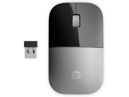 HP Stříbrná bezdrátová myš Z3700