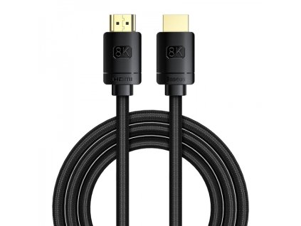 Baseus HDMI 2.1 kabel 8K M/M 2m černý