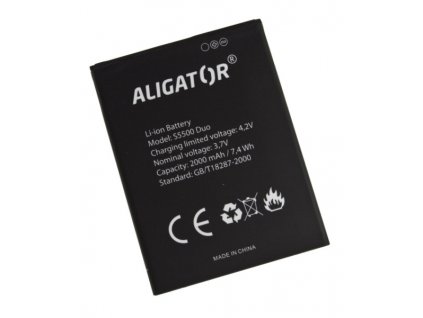 Baterie ALIGATOR S5500 Duo, Li-Ion 2000mAh, originální