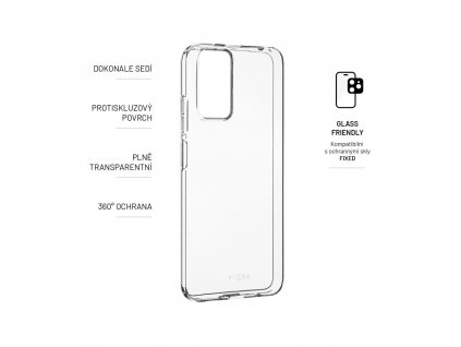 FIXED TPU Gel Case for Xiaomi Redmi Note 12S, clear