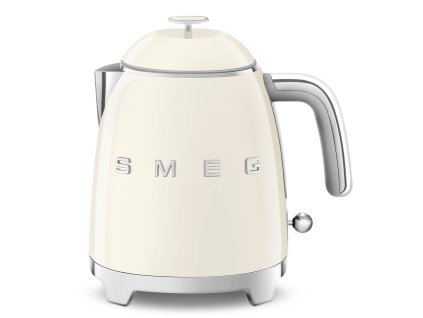Smeg KLF05CREU mini rychlovarná konvice, 0,8 l / 3 šálky, 1400 W, styl 50. let, krémová