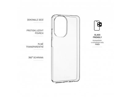 FIXED TPU Gel Case for Realme C55, clear