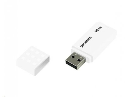 GOODRAM Flash Disk 16GB UME2, USB 2.0, bílá