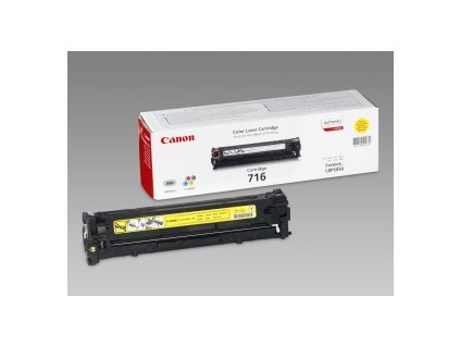 Canon toner CRG-716Y, žlutý