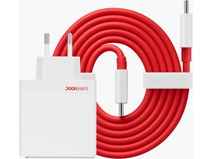 OnePlus SUPERVOOC 100W Dual Ports Power Adapter White