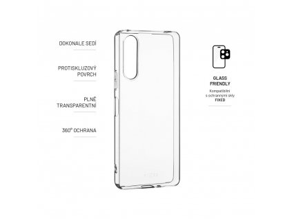FIXED TPU Gel Case for Sony Xperia 10 V, clear