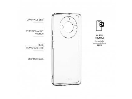 FIXED TPU Gel Case for Realme 11 Pro, clear