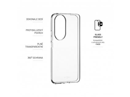 FIXED TPU Gel Case for Honor 90 5G, clear
