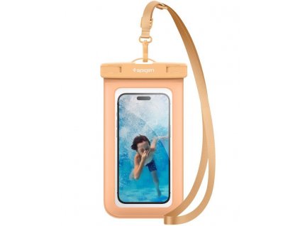 Univerzální vodotěsné pouzdro Spigen Aqua Shield WaterProof Case A601 1 Pack apricot