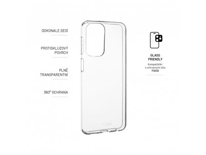 FIXED TPU Gel Case for Samsung Galaxy A23 5G, clear