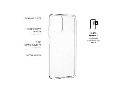 FIXED TPU Gel Case for Xiaomi POCO M5s, clear