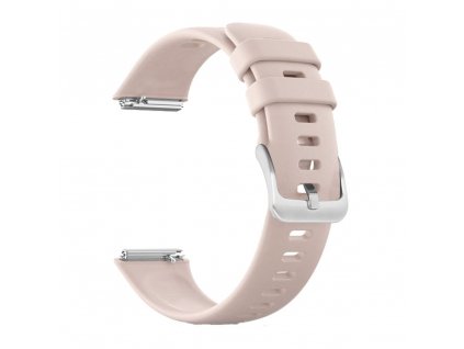 FIXED Silicone Strap for Huawei Band 7, pink