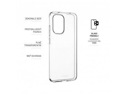 FIXED TPU Gel Case for Nokia X30, clear