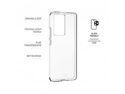 FIXED TPU Gel Case for POCO F5 Pro/F5 Pro 5G, clear