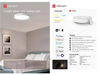Yeelight LED Ceiling Light Pro (White)