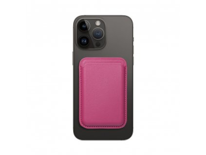 BlueStar MagSafe peněženka růžová