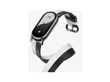 XIAOMI SMART BAND 8 DOUBLE WRAP STRAP BLACK AND WHITE BHR7311GL