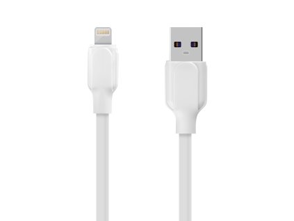 OBAL:ME Simple USB-A/Lightning Kabel 1m White