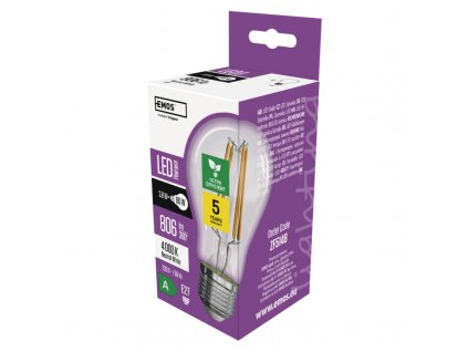 EMOS LED žárovka A60/E27/3,8W/60W/806lm/neutrální bílá