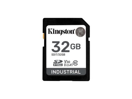 Kingston Industrial/SDHC/32GB/100MBps/UHS-I U3 / Class 10