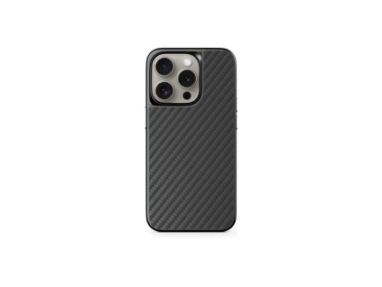 Ochranné pouzdro Epico Hybrid Carbon Magnetic s MagSafe pro Apple iPhone 15 Plus černé