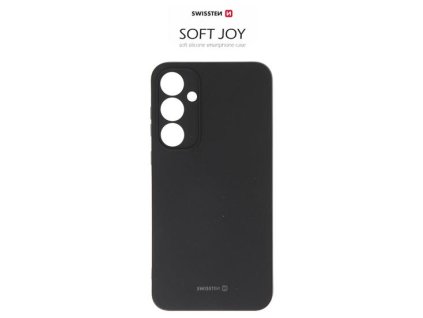 SWISSTEN SOFT JOY CASE FOR SAMSUNG GALAXY A55 BLACK