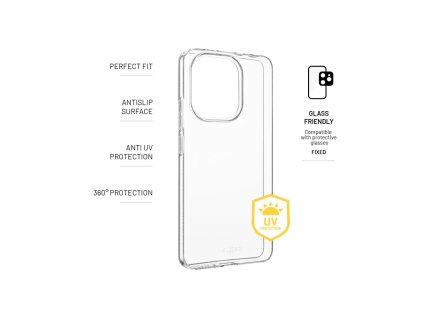 FIXED Slim AntiUV for Xiaomi Redmi Note 13, clear