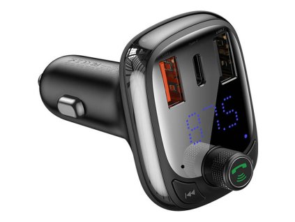 Baseus Bluetooth FM Transmiter S13 T-shaped černý