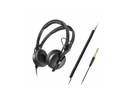 Sennheiser HD 25 Plus Over-Ear Headphones with Detachable Cables, Black EU