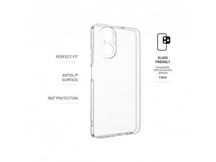 FIXED TPU Gel Case for Realme C67 4G/12 Lite 4G, clear