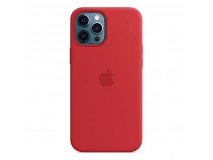 MHLF3ZE/A Apple Silikonový Kryt vč. Magsafe pro iPhone 12 Pro Max Red