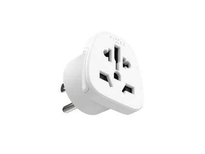 Adaptér FIXED USA Adapter pro zapojení UK, US, AUS nabíječek do USA zásuvek, bílý