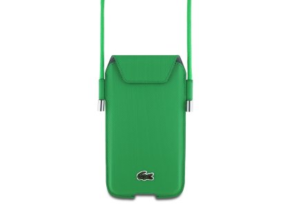 Lacoste PVC Iconic Petit Pique Kapsa na Telefon XL Green