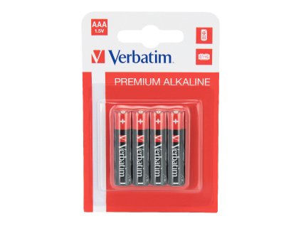 Verbatim Alkalické baterie AAA