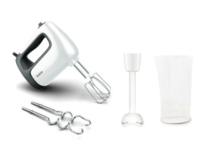 Tefal Prep'Mix+ HT4611 Ruční mixér 500 W Bílá