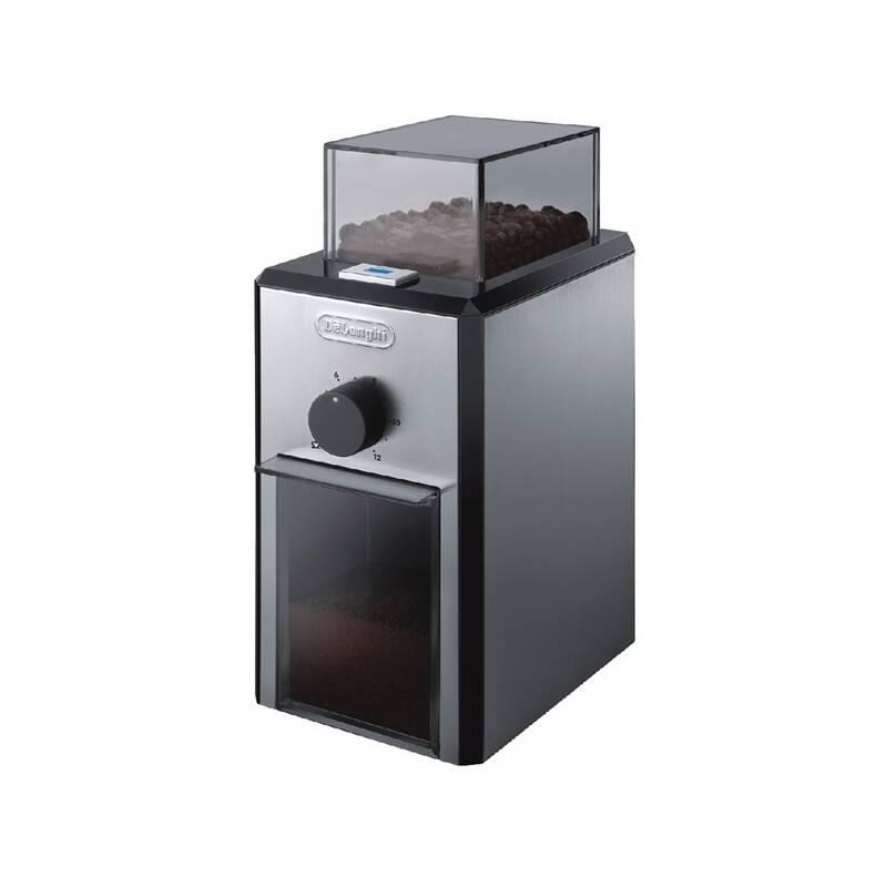 DeLonghi KG89 mlýnek na kávu, 110 W, nastavení hrubosti, kontrolka, ocelové kameny, bezpečnostní sys KG89