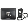 Karl Lagerfeld Kožené Sleeve Pouzdro pro MacBook Air/Pro (Barva Black)