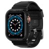 Ochranný kryt Spigen Rugged Armor Pro pro Apple Watch 8/7/SE/6/SE/5/4 černý