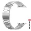 SWISSTEN METAL BAND FOR APPLE WATCH 42 / 44 / 45 / 49 mm SILVER