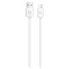 Datový kabel ALIGATOR 2A USB-C 2m, bílý