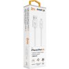 Datový kabel ALIGATOR 2A iPhone lightning 2m, bílý