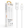 Datový kabel ALIGATOR 2A iPhone lightning 2m, bílý