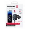 SWISSTEN MagStick COMPACT MAGNETIC CAR HOLDER WITH WIRELESS CHARGER 15W/7,5W(MagSafe compatible)