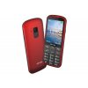 Telefon CPA Halo 28 Senior červený s nabíjecím stojánkem