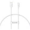 Baseus Superior Series Fast Charging Datový Kabel USB - USB-C 100W 0.25m Moon White