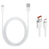 Xiaomi Original USB-C Datový Kabel 6A 1m White (Bulk)