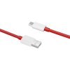 OnePlus SUPERVOOC Charge USB-A/USB-C Datový Kabel 10A 1,5m Red