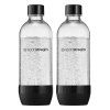 SodaStream PET lahev DuoPack 2 x 1L Black
