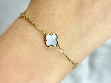 Zlatý náramek s perletí 2000305060004